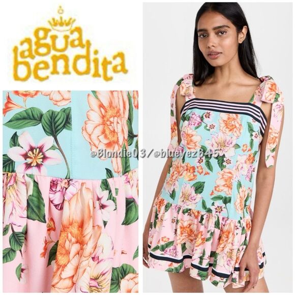 Agua Bendita Joaquina Mini Dress M